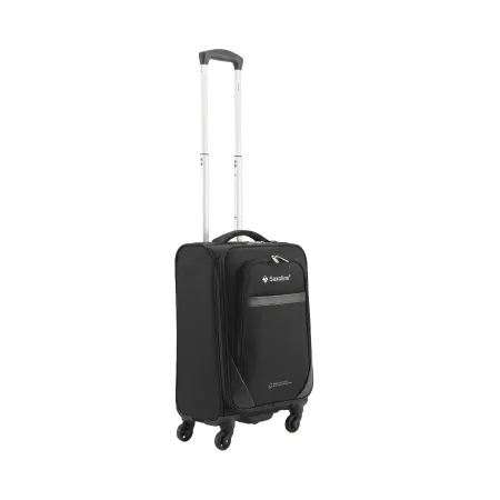 Mała walizka Saxoline Soft czarna 26l